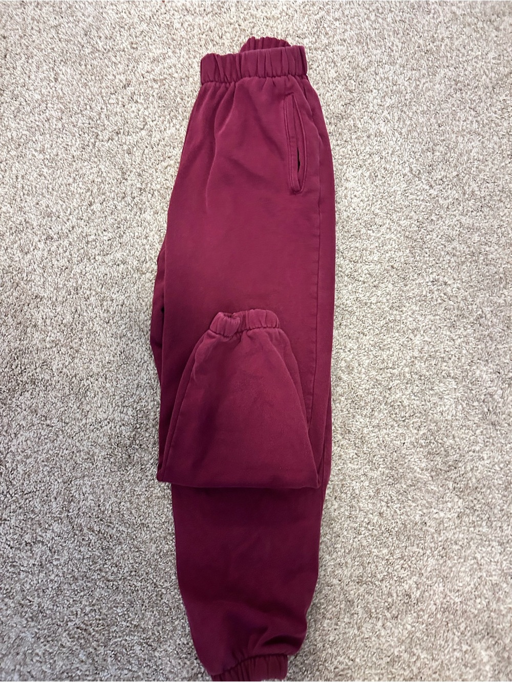 GAP Maroon Track Joggers